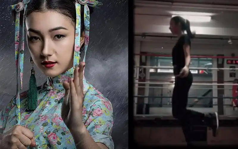 马云功守道唯一女主角刘承羽跳绳瘦出筷子腿附3个跳绳瘦腿动作