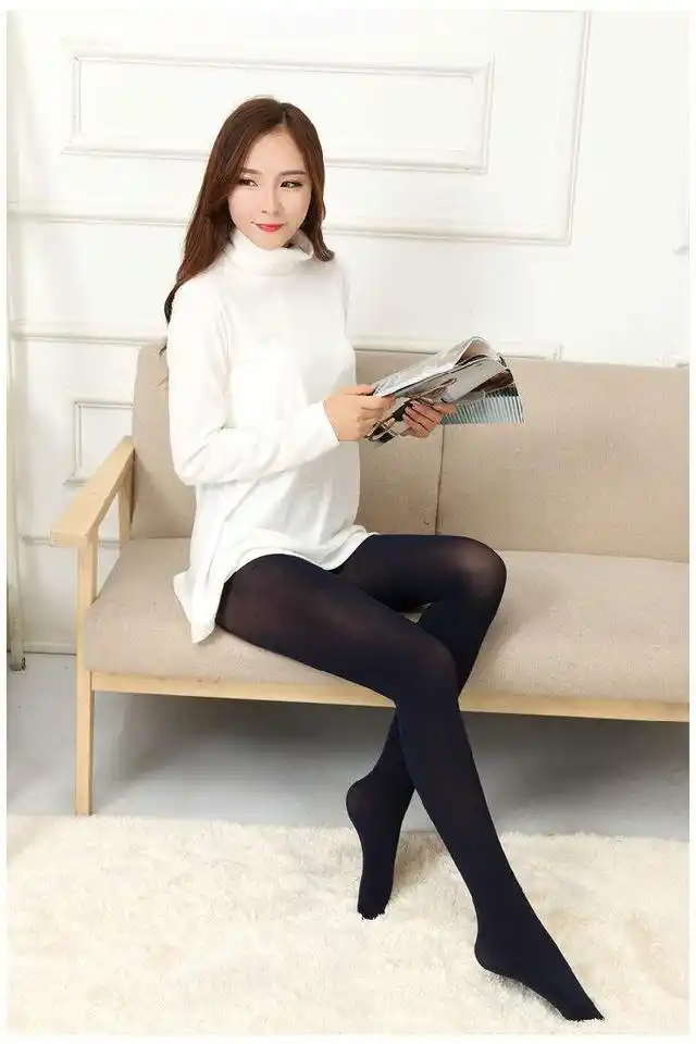 美腿显瘦,穿裙子mm必备打底丝袜