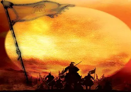 古代人物古代骑马将军 卡通人物 古代战场 png素材招聘古代将军元素