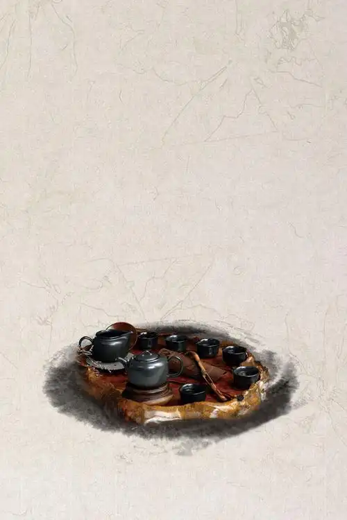茶文化艺术psd素材