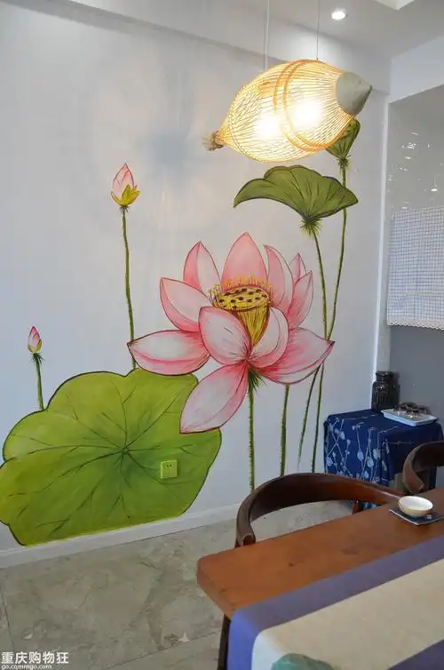 里的童真墙画墙画墙画唯美卡通儿童房卡通小孩房背景墙壁画墙画手绘素