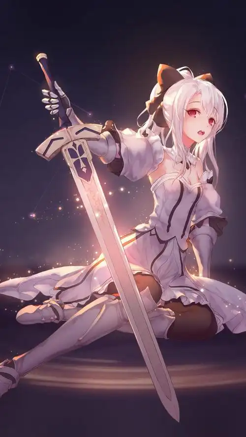 唯美动人二次元美女手机壁纸