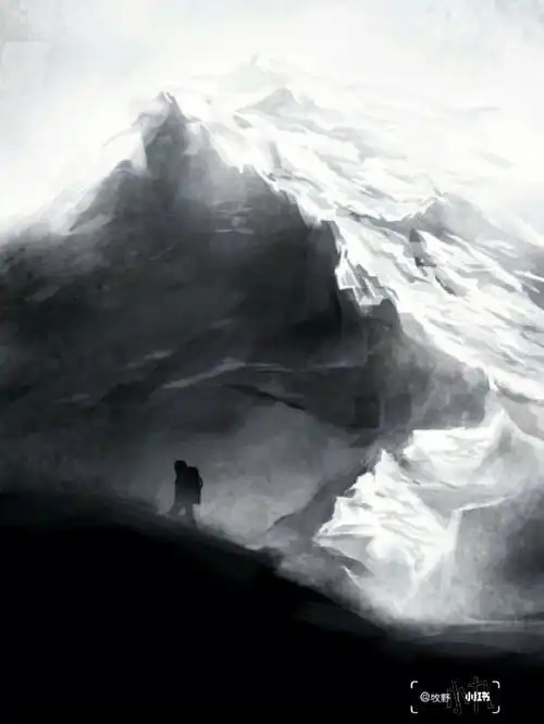 但是我的爱意,永不会停止  "他自雪山而来,谋我一生爱意"#张起灵