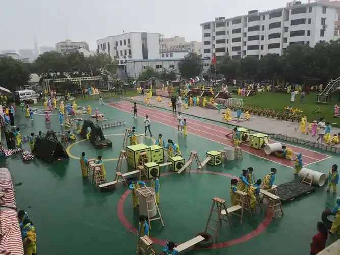 台州前所幼儿园安吉游戏现场2019.6.21