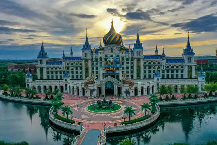 冰城哈尔滨波塞冬风光