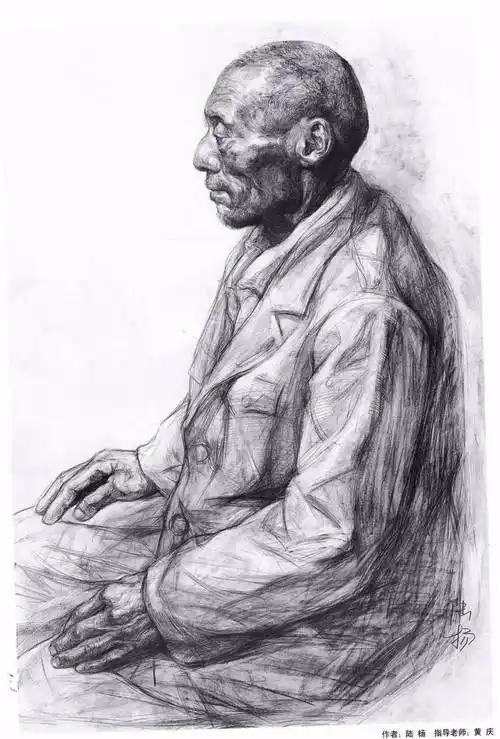 国美基础部留校素描精选_教学部_考试_专业