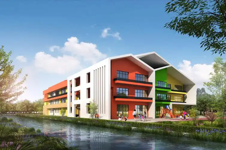 幼儿园室外透视图