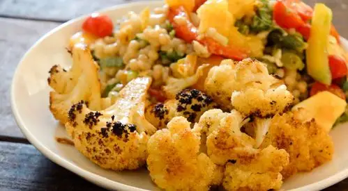 couscous & roasted veggies