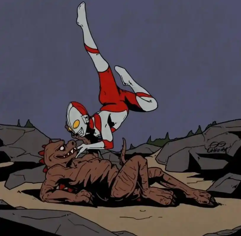 有点大病的奥特曼情侣头像!