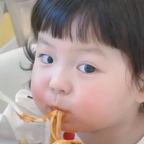 吃东西头像之儿童版04