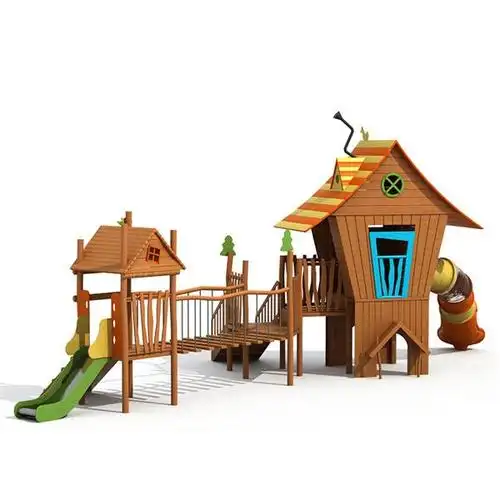 木质滑梯有什么优点?