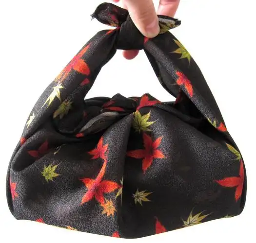 定制生产 全涤全棉包裹巾包袱巾 日本皱布便当布风吕敷furoshiki