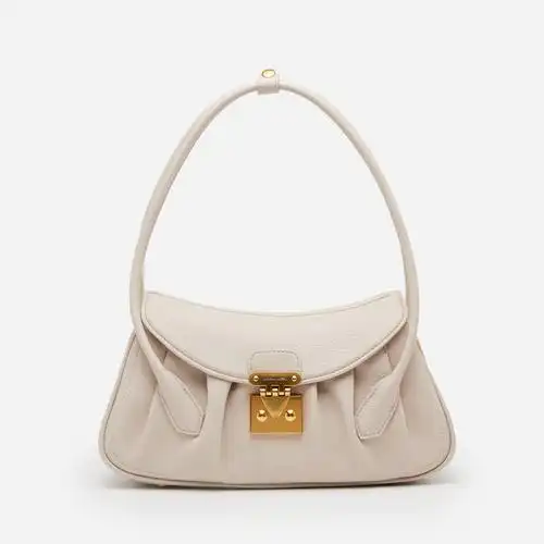 小mk法棍包腋下包2020新款时尚单肩手提复古休闲百搭爆款锁扣女包