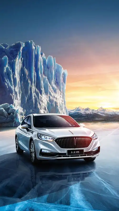 前些日子 为红旗汽车品牌做的 一套social kv