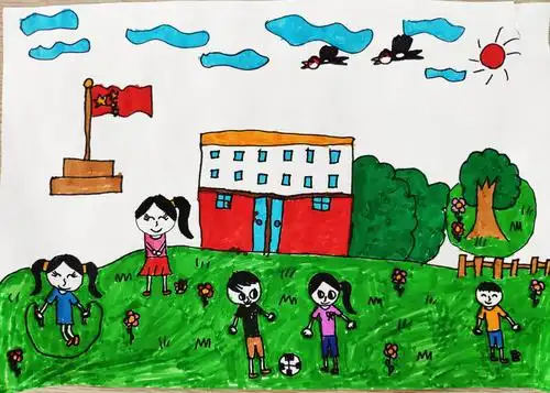 眼中的小学 心中的明天一一桃城镇第二中心园"学前教育宣传月"系列