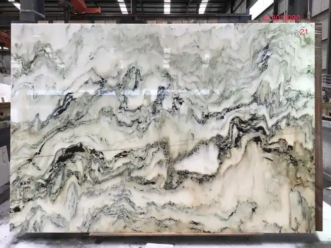 汉白玉山水画挂件及背景墙装饰大板资料