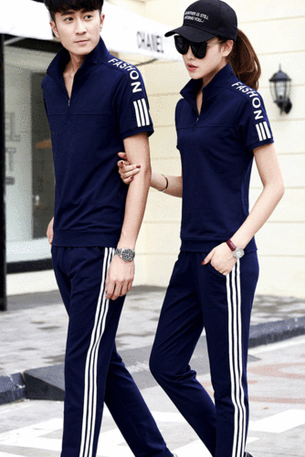 花花公子贵宾男式休闲套装夏季男士卫衣简约时尚上衣外套青年男装