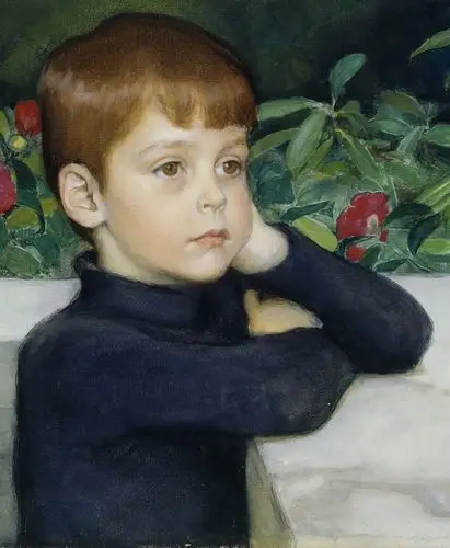 《画家儿子的肖像》 (portrait of the artists son)