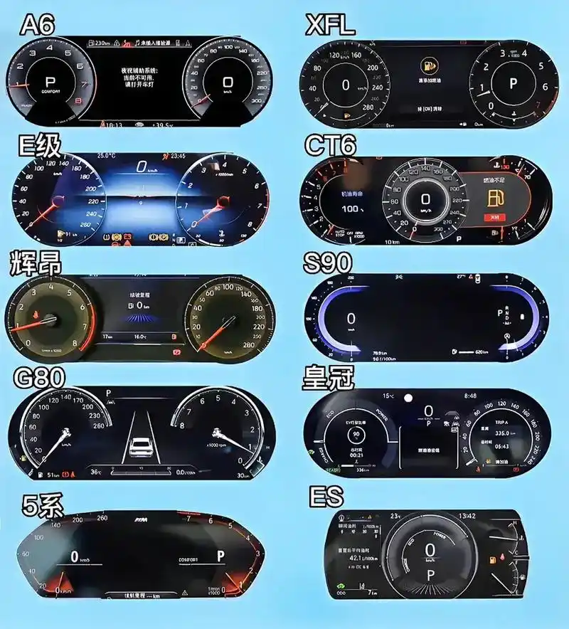 汇总c级车热门车型仪表盘,你最喜欢哪一款?