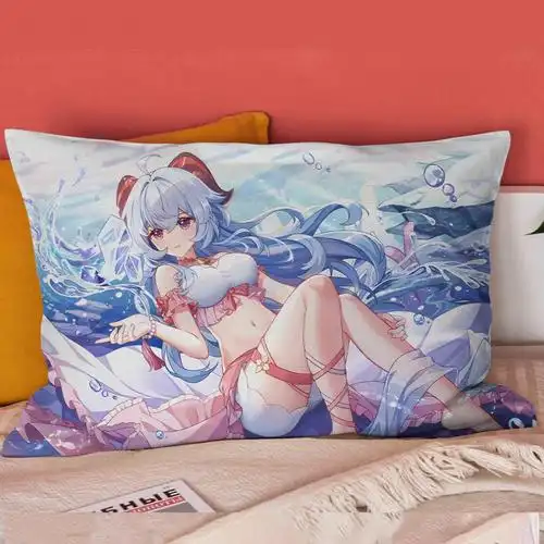 胡桃抱枕半身原神周边半身抱枕八重神子胡桃雷电将军申鹤动漫二次元长