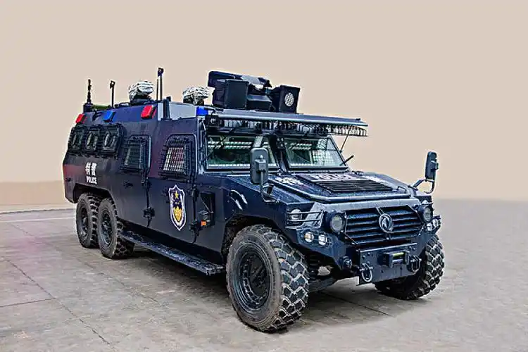 中国人民特种警察专用车_图片素材