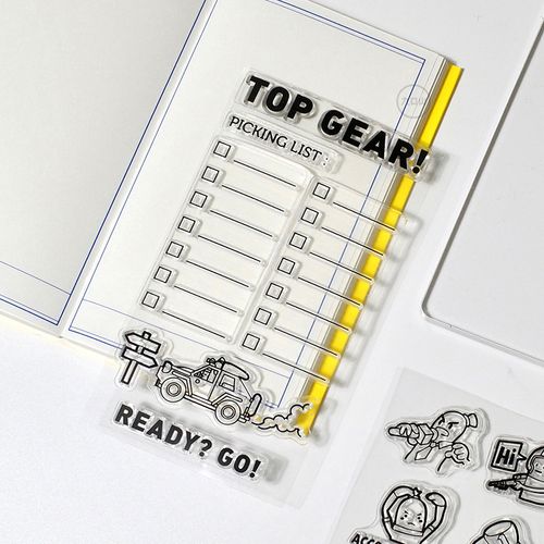 九口山×心动网络 香肠派对sausageman 格式印章 硅胶印章