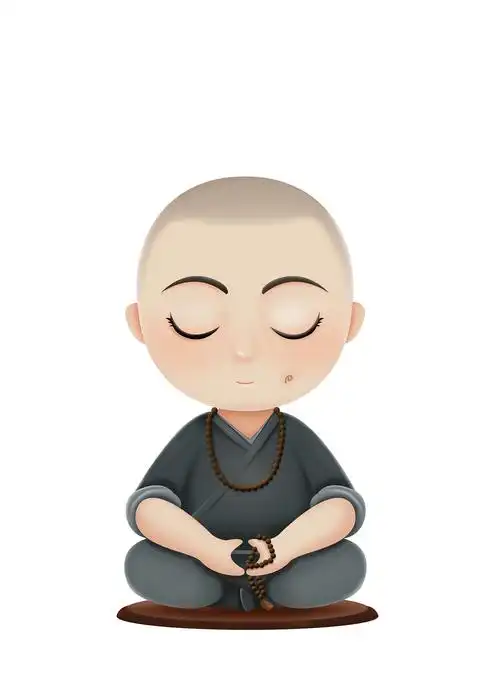 和尚小娃娃卡通人物系列