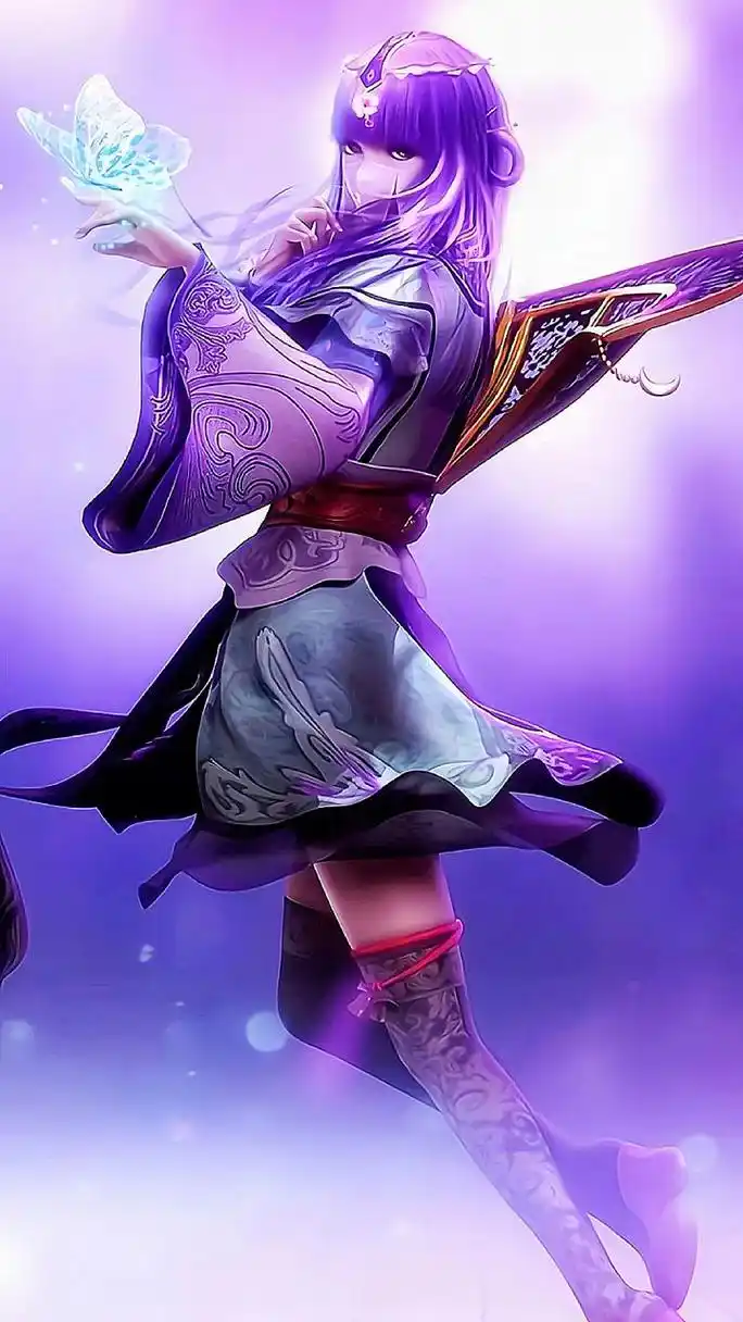 动漫壁纸|国漫女神少司命高清手机壁纸:动漫《秦时明月》中掌管五行