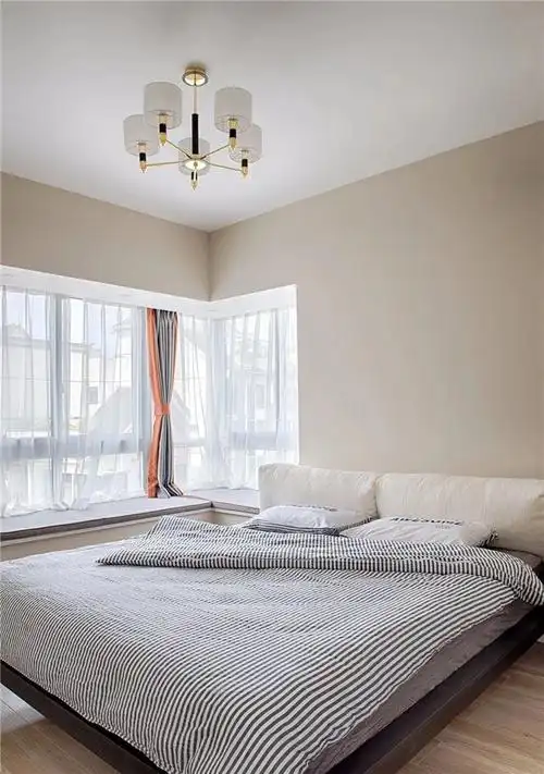 百子湾现代简约风格主卧装修效果图