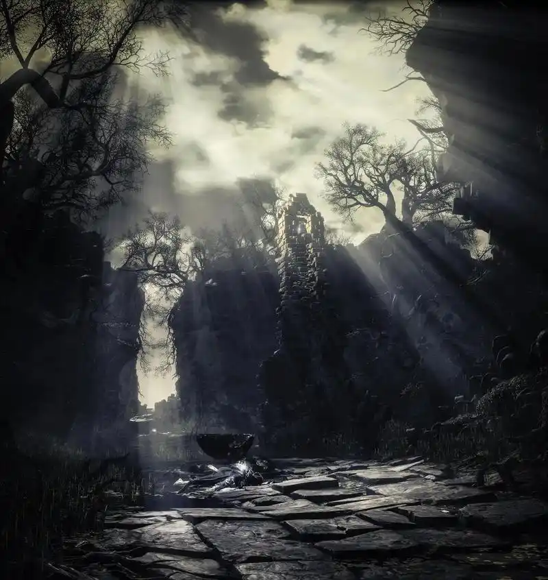 黑魂 #热度 #风景图片  - 抖音