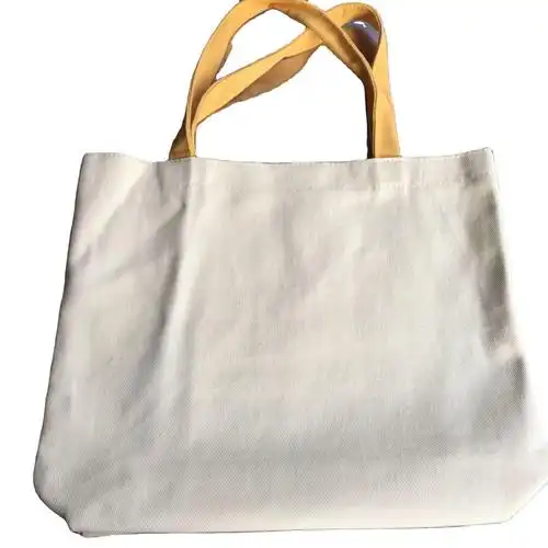 14安白色帆布袋定做全棉广告鞋套鞋服包装棉布袋印花单肩帆布包