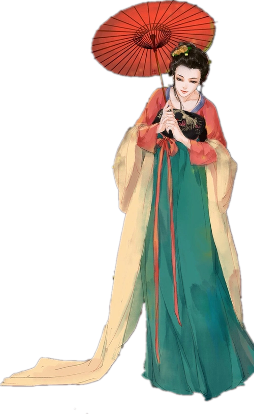 【素材】大量古风(主仙侠)人物立绘,背景,素材【不定时更新】_看图_橙