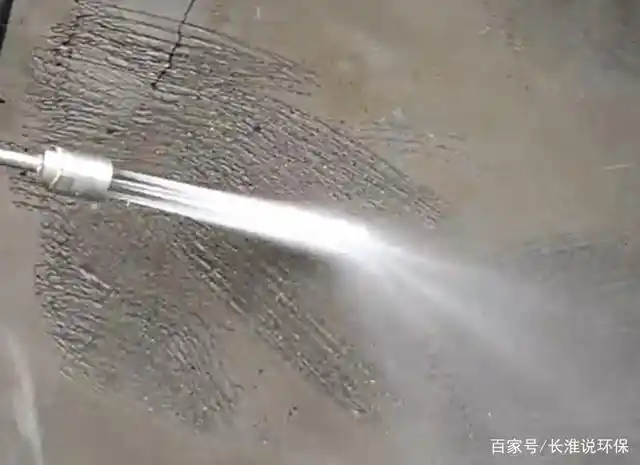 科普:高压水射流设备—混凝土墙面拉毛原理