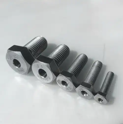 不锈钢六角空心螺丝中空螺栓灯具穿线通孔螺钉螺钉