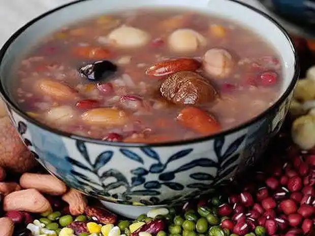 原创调养补身体多喝这款粥食物丰富营养全养胃补肾滋润心肺