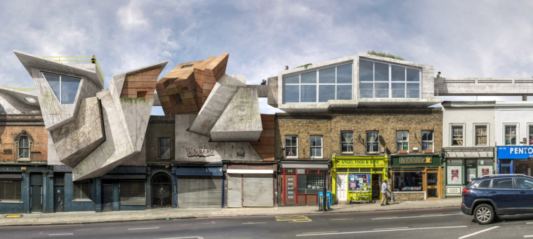 超现实主义建筑景观