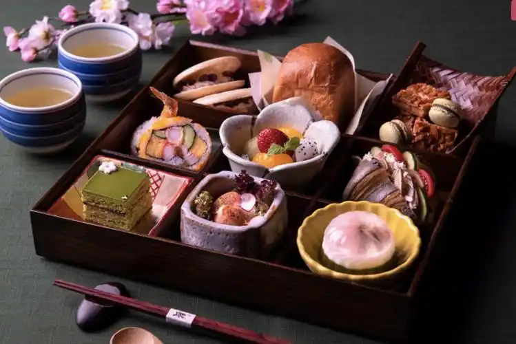 超可爱的九宫格日式甜点.