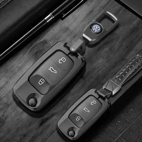 适用大众钥匙套途观l速腾宝来朗逸plus途岳途昂x探歌探岳车包壳扣