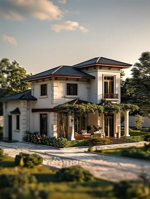 乡村新颜揭秘:5 款欧式三层别墅设计大揭秘