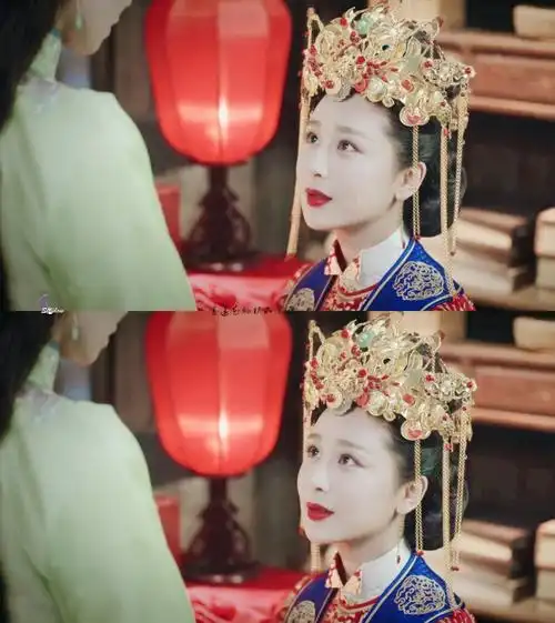 杨紫美图嫁衣新娘李易欢