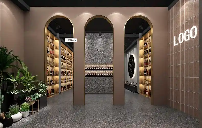 现代轻奢风格酒庄|空间|家装设计|z49756425_原创作品-站酷zcool