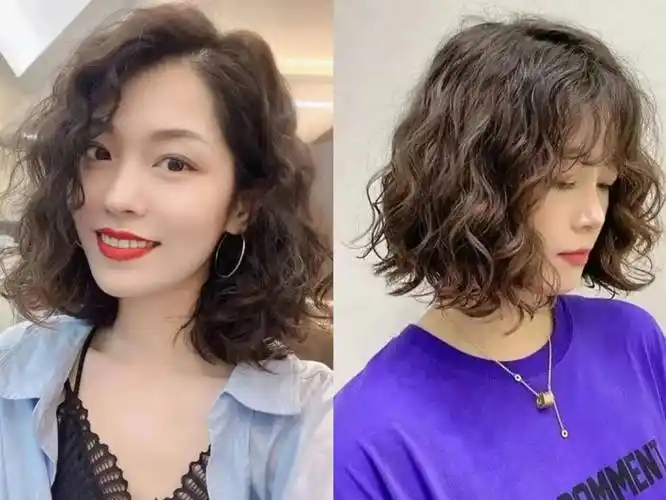 齐肩短发怎么烫好看?