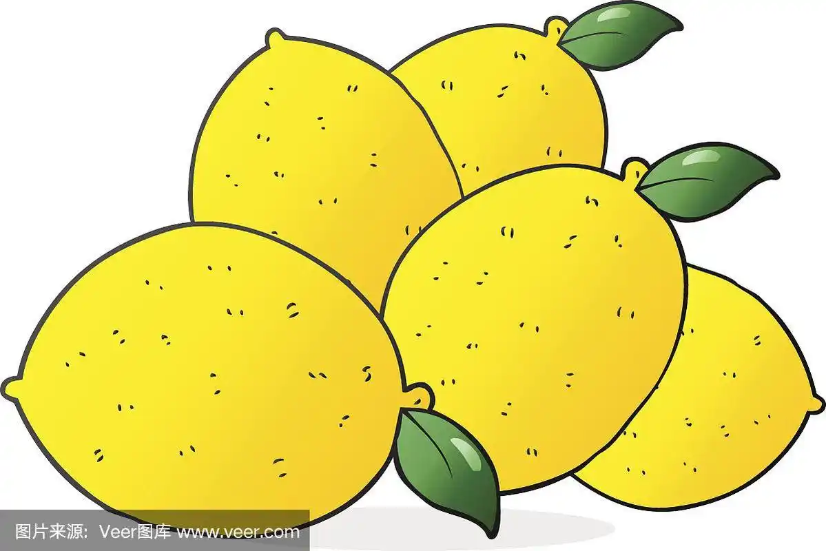 卡通柠檬