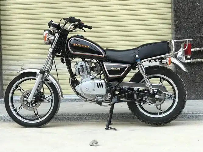 二手进口五档链条机gn125cc摩托车suzuki九成太子铃木摩托车整车