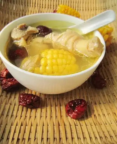 鸡汤玉米
