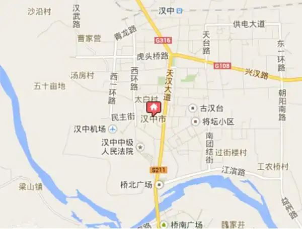 汉中旅游地图_汉中市区地图_汉中详细地图_途牛