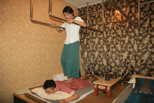 沈阳这家泰式spa进去之后再也不用去泰国了按拉推捏有点太舒服了吧