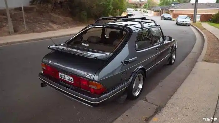 saab萨博900老车很好看啊