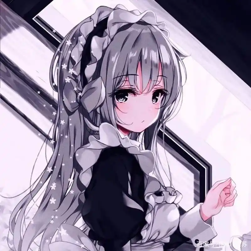 二次元女生卡通头像 快来领取你的心动头像吧