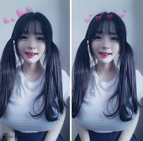 韩国巨胸妹走红网络 身材比例夸张上围傲人